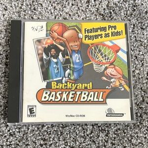 Backyard Basketball PC Game - Black Case